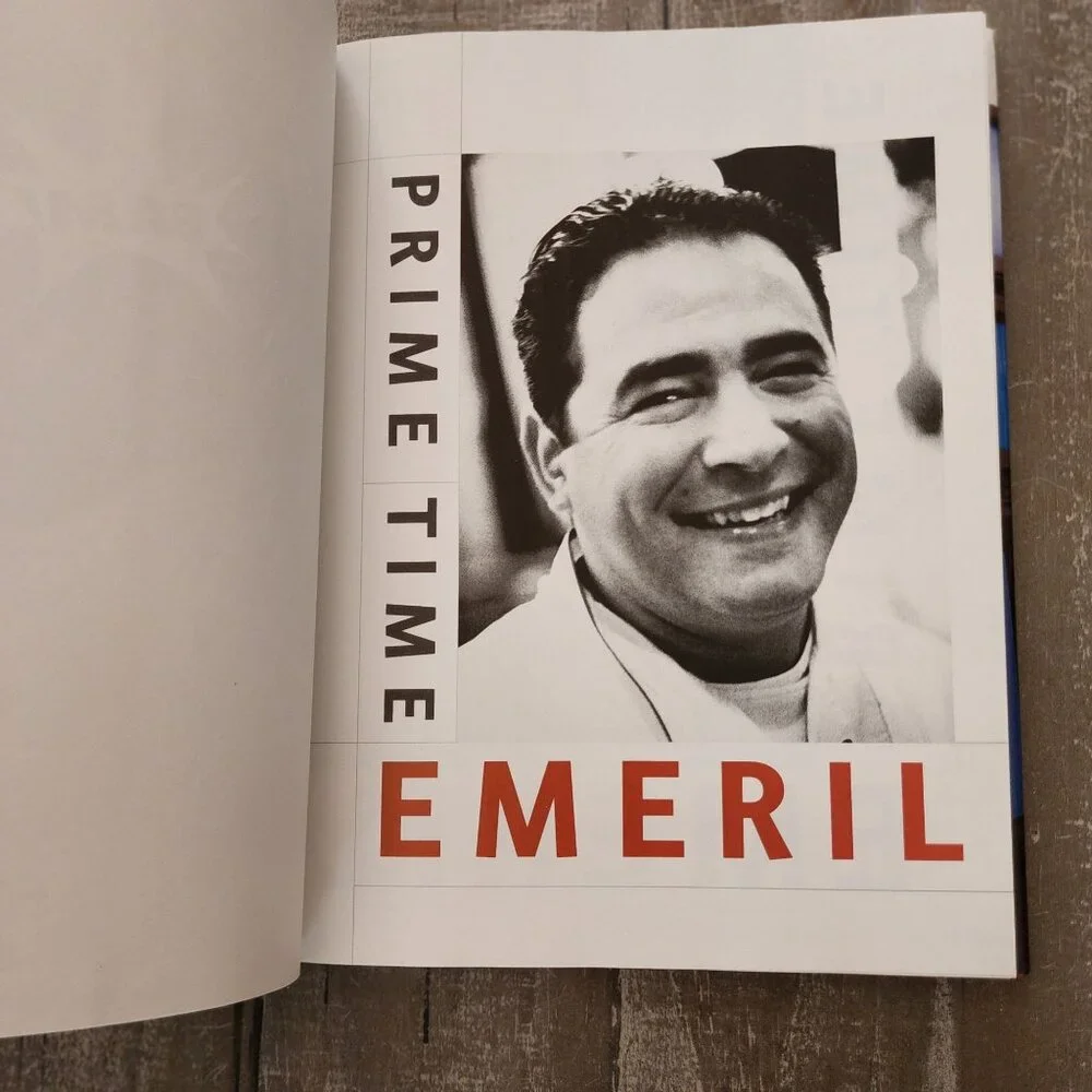 Emeril Lagasse Cookbooks Prime Time Emeril &‎ Signed 20-40-60 Fresh Food Fast